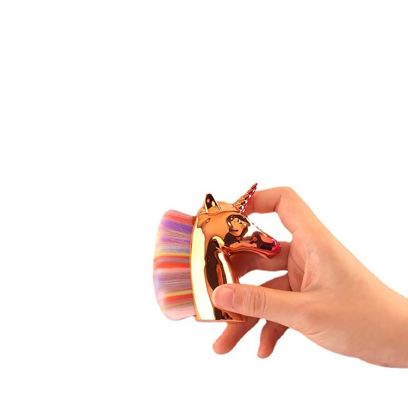 Wholesale Unicorn Large Blush Brush Makeup Contour Brush ACC-MB-Fengg003