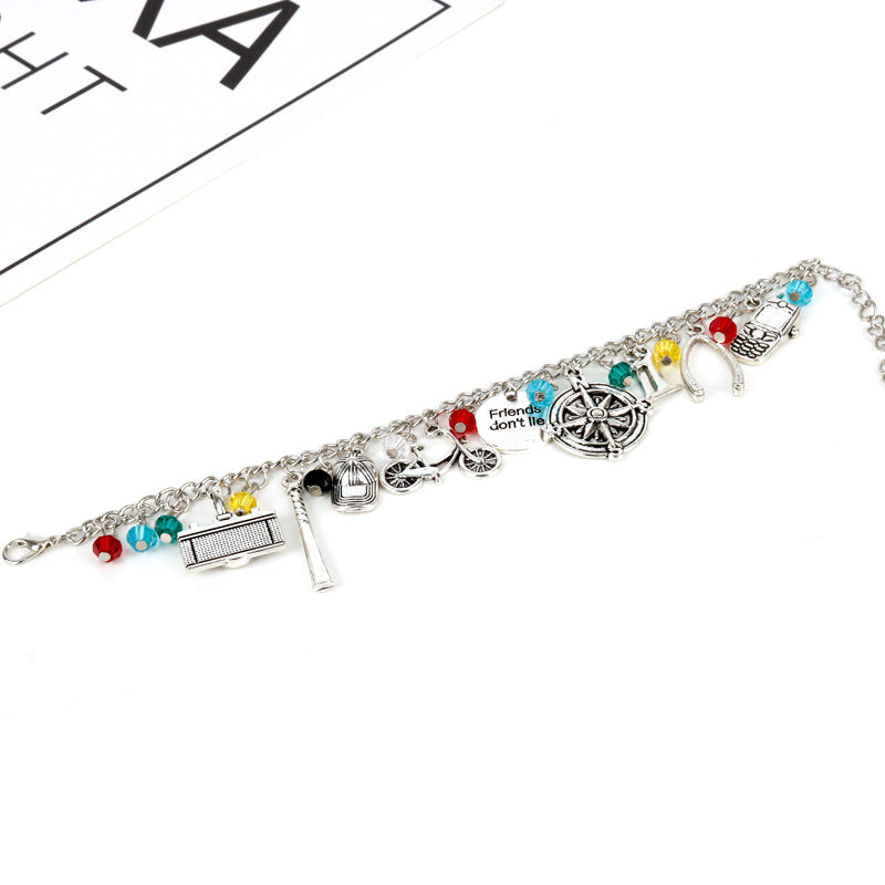 Wholesale Bicycle Combination Metal Bracelet