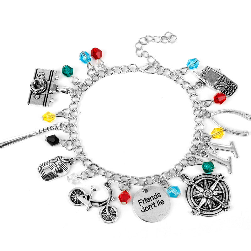 Wholesale Bicycle Combination Metal Bracelet