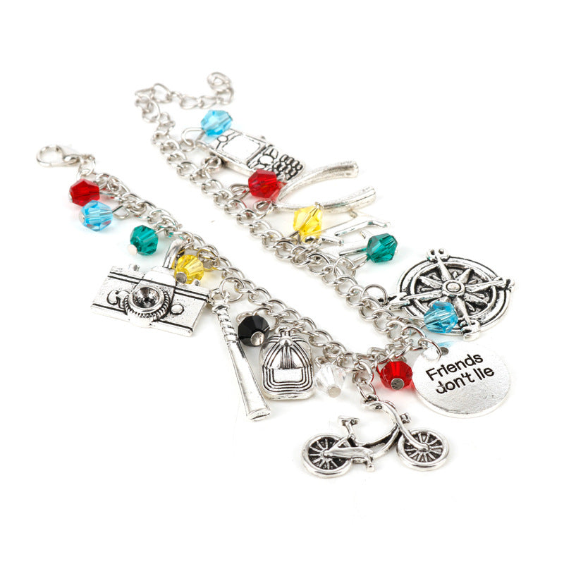 Wholesale Bicycle Combination Metal Bracelet