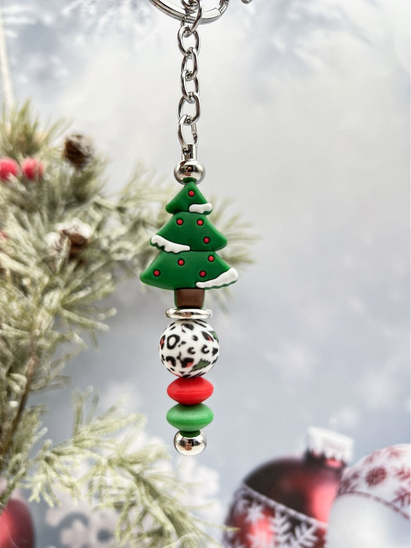 Wholesale Christmas Cartoon Cute Christmas Tree Keychain ACC-KC-JiuYa021