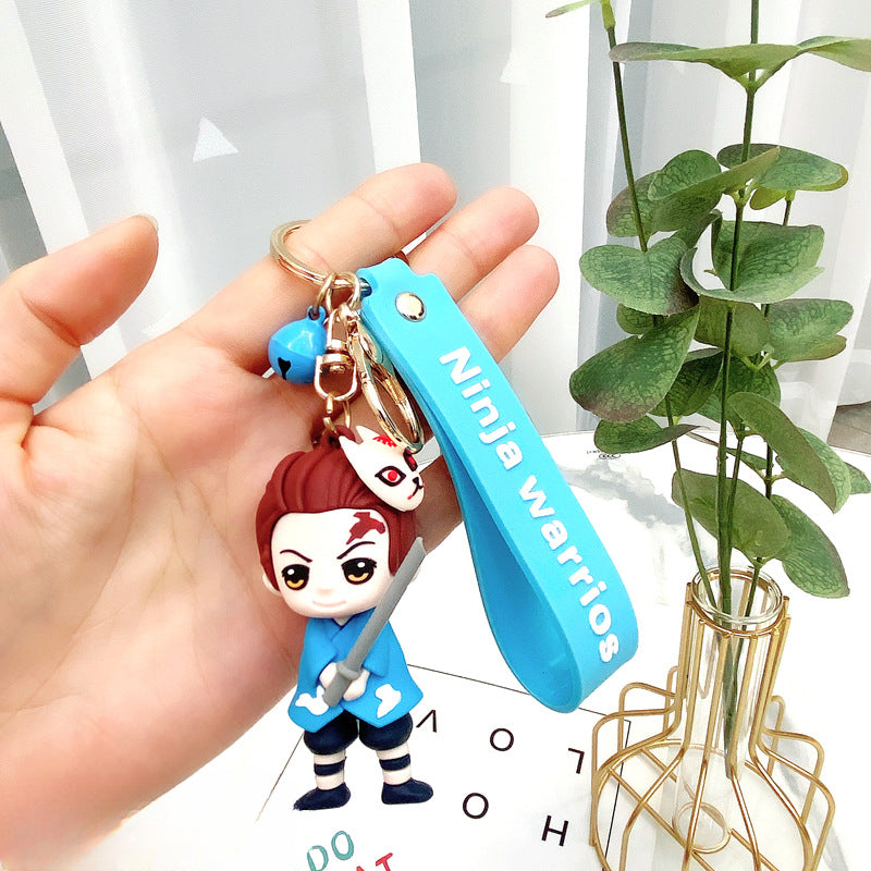 Wholesale Cartoon Silicone Cute Anime Keychains ACC-KC-Gongz017