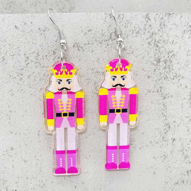 Wholesale Christmas Acrylic Movie Character Earrings ACC-ES-ChenY093