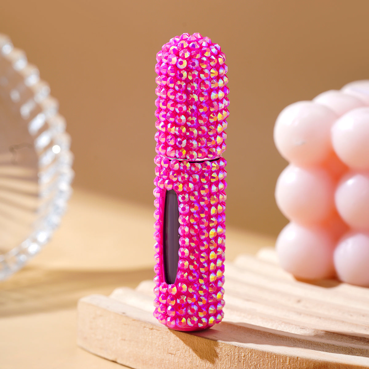 Wholesale 5ml Diamond-studded Perfume Bottle Keychain ACC-KC-ZhiYa068