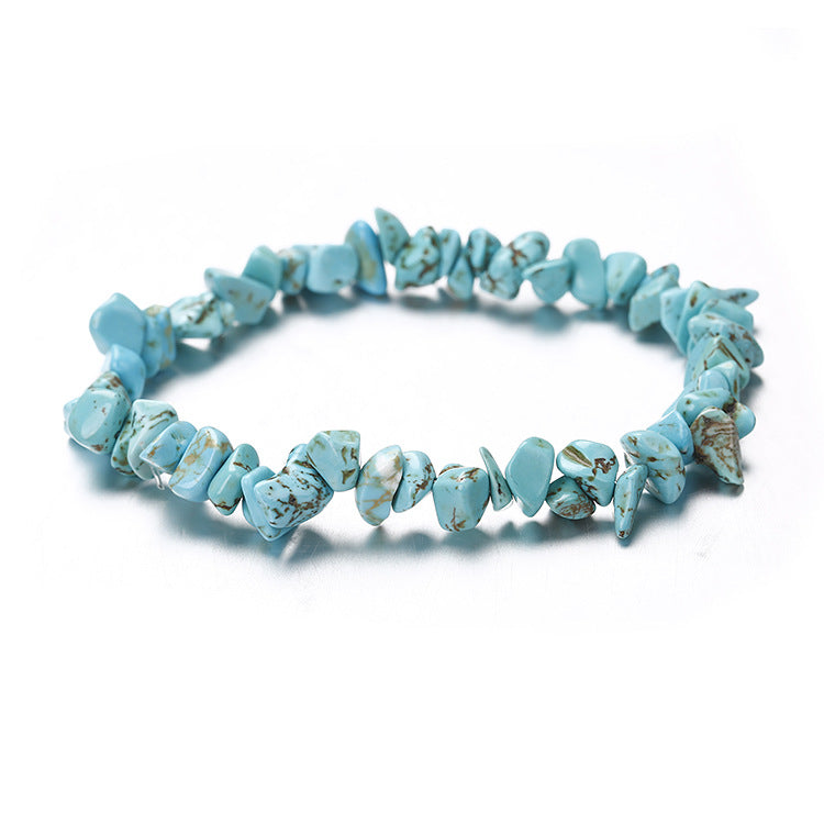 Wholesale Natural Crystal Gravel Bracelet ACC-BT-HanX002