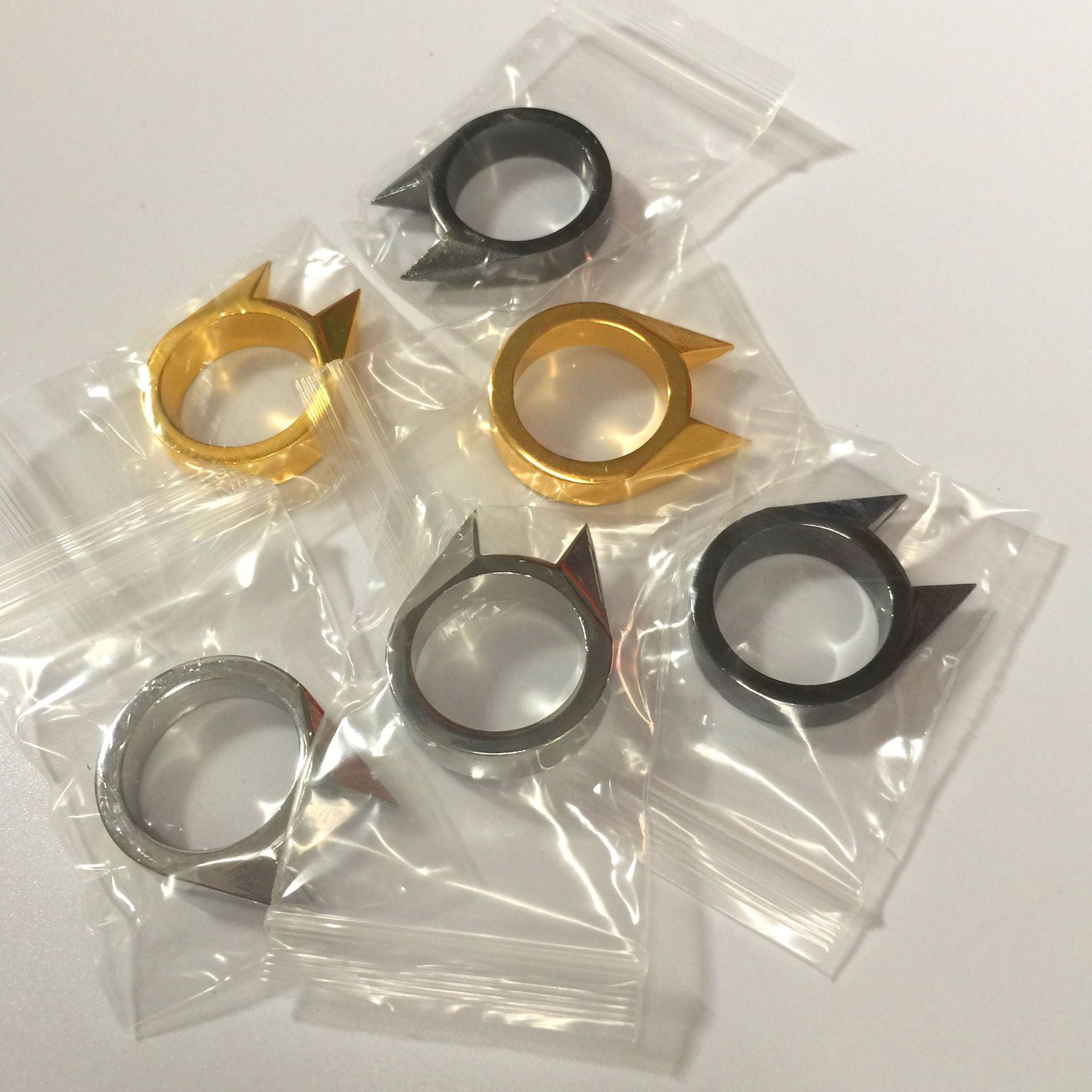 Wholesale Single Finger Buckle Outdoor Products Ring Keychains ACC-KC-KaBiao011