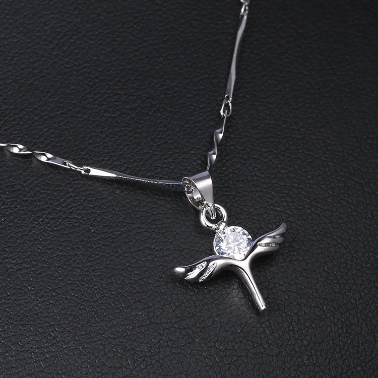 Wholesale  Collection Color Resistant Anti-allergic Zircon Necklace