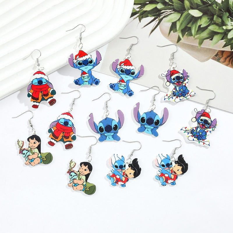 Wholesale Cartoon Anime Acrylic Earrings ACCVIP-ES-Boshuo001