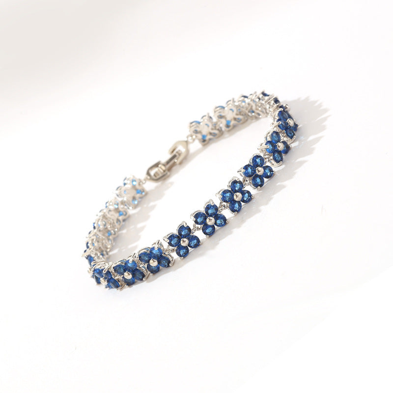 Wholesale  Butterfly Jewelry Colorful Jewelry Zircon Bracelet