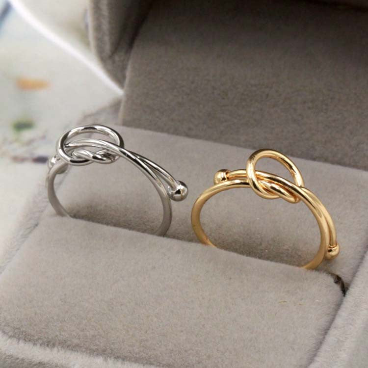 Wholesale gold plated retro closed ring