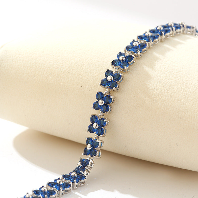 Wholesale  Butterfly Jewelry Colorful Jewelry Zircon Bracelet