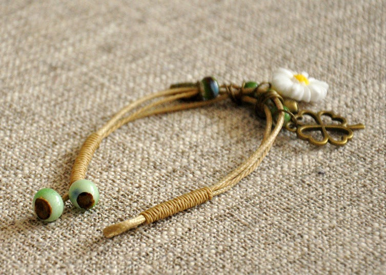 Wholesale Sunflower Daisy Daisy Miyuki Bracelet