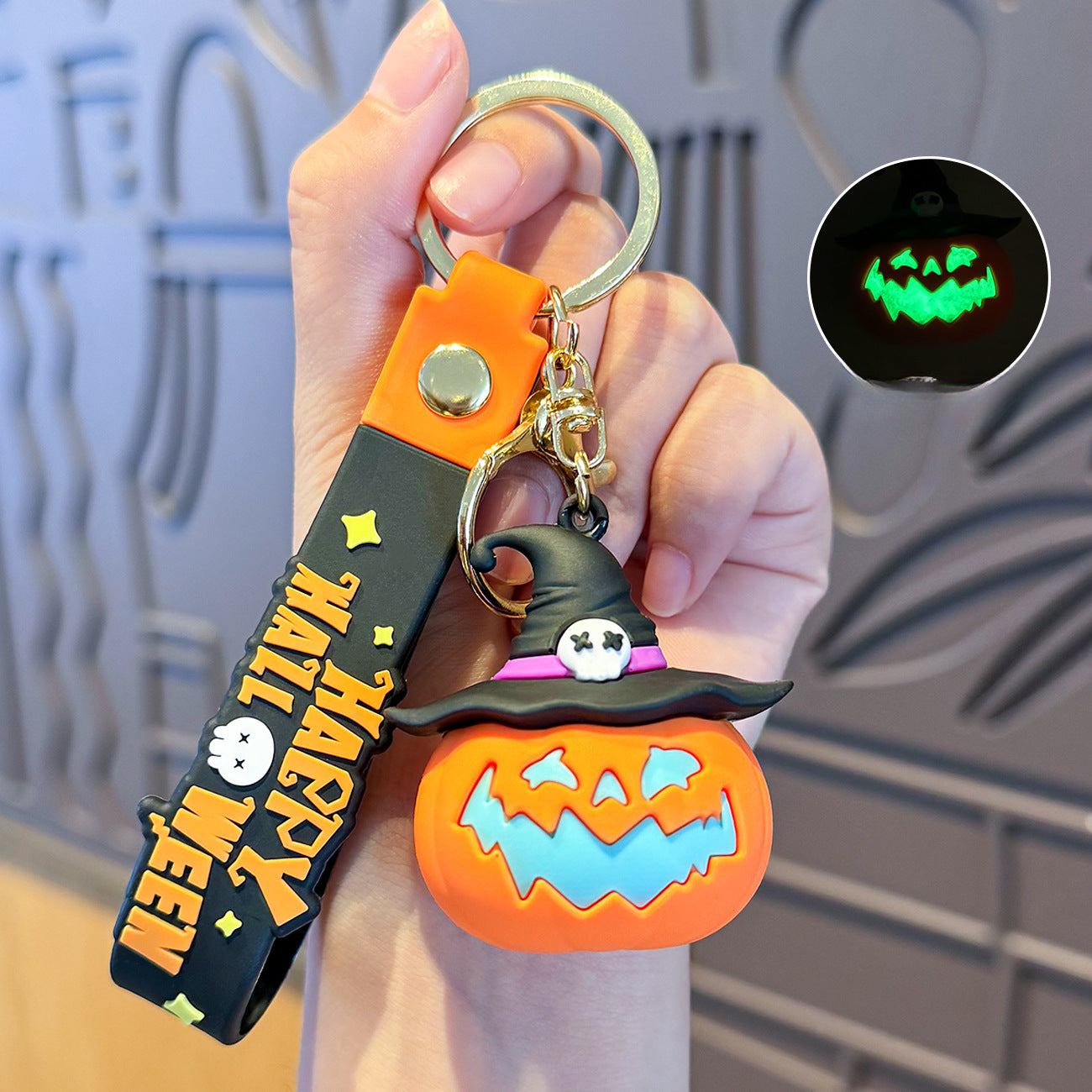 Wholesale Cartoon Cute PVC Soft Keychain ACC-KC-ZhiWu001