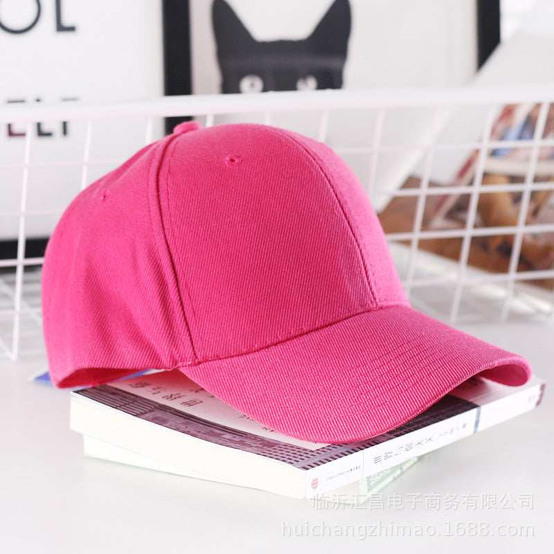 Wholesale Thickened Solid Color Blank Cap Baseball Cap ACC-HT-Huic013