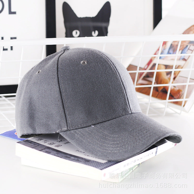 Wholesale Thickened Solid Color Blank Cap Baseball Cap ACC-HT-Huic013