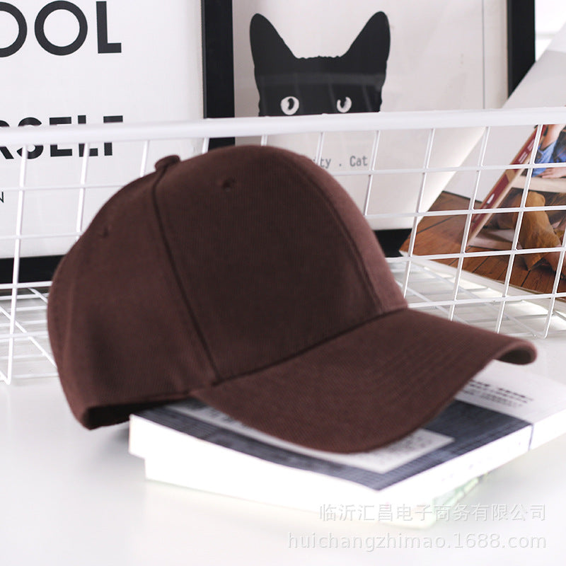 Wholesale Thickened Solid Color Blank Cap Baseball Cap ACC-HT-Huic013