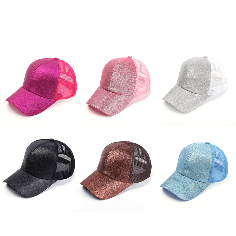 Wholesale Solid Color Sun Visor Baseball Net Cap Hat ACC-HT-NuanQi001