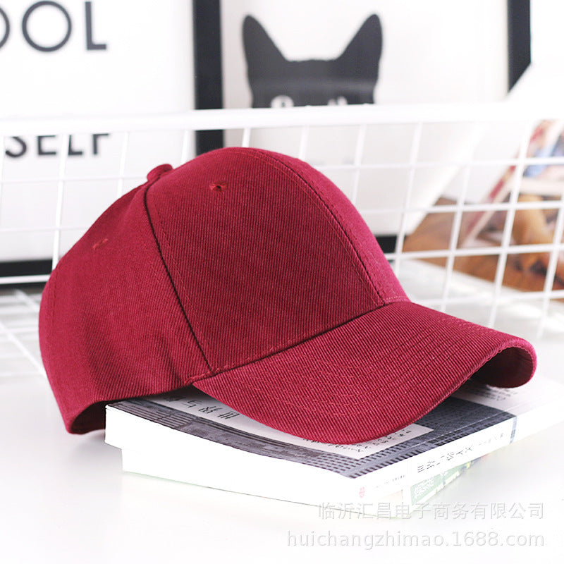 Wholesale Thickened Solid Color Blank Cap Baseball Cap ACC-HT-Huic013