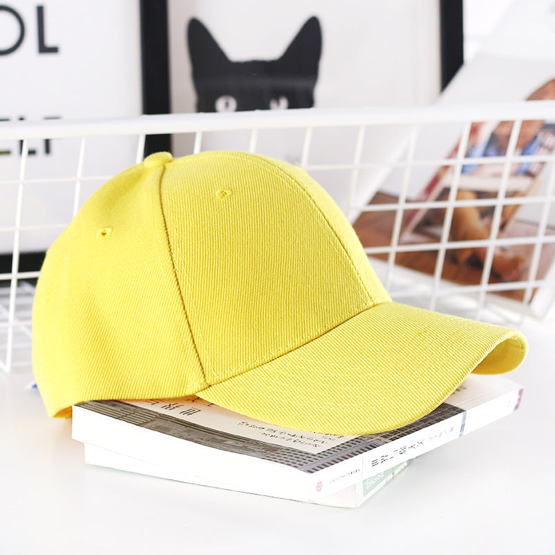 Wholesale Thickened Solid Color Blank Cap Baseball Cap ACC-HT-Huic013