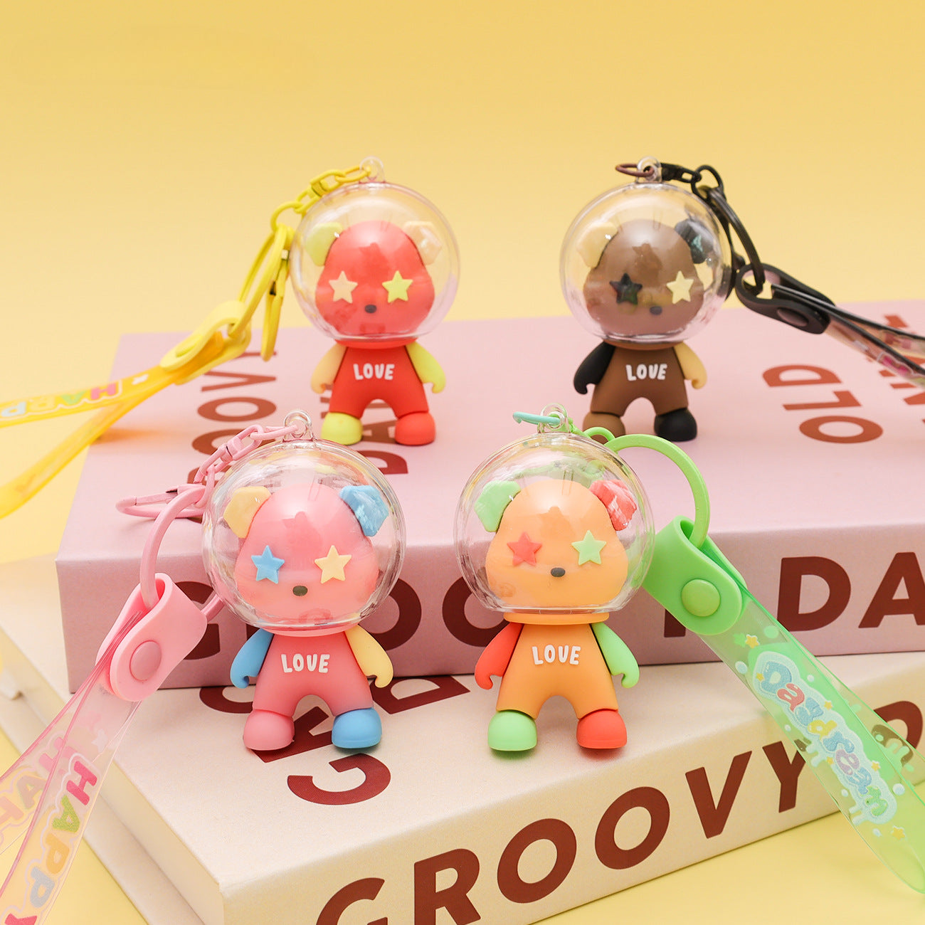 Wholesale Cartoon Cute PVC Soft Keychain ACC-KC-ZhiWu006