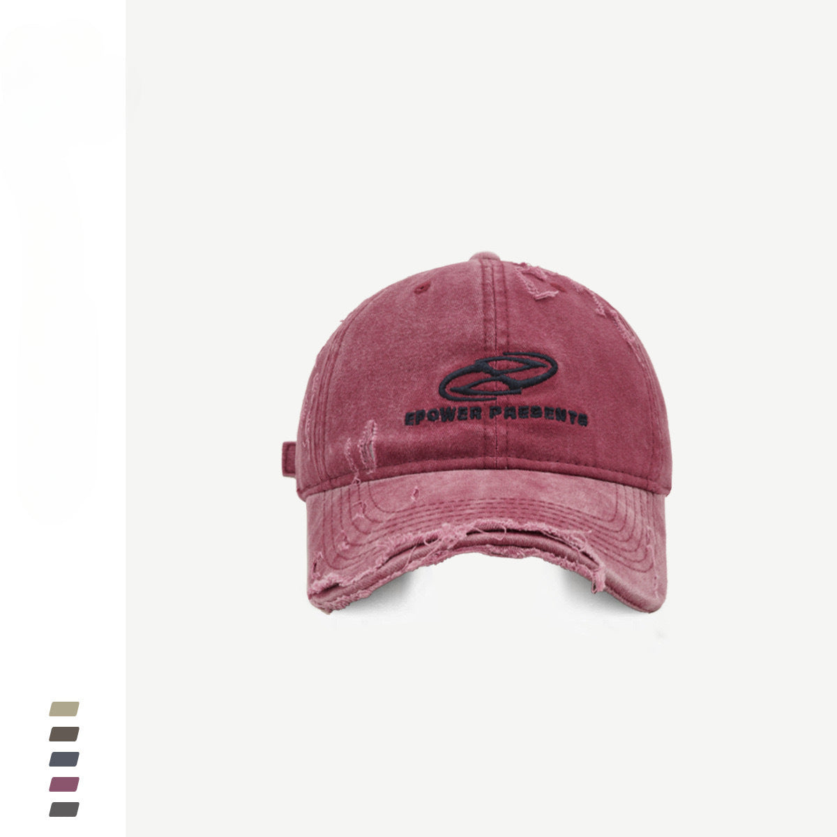 Wholesale Ripped Denim Cotton Hat Baseball Cap ACC-HT-KME006