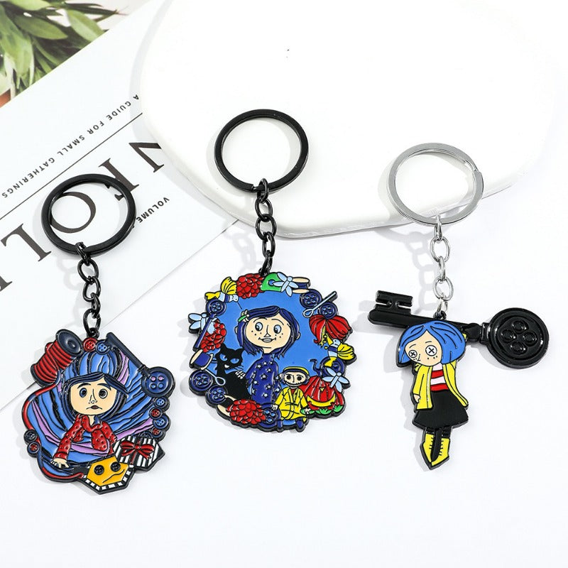 Wholesale Movie Cartoon Anime Metal Keychain ACCVIP-KC-Boshuo005