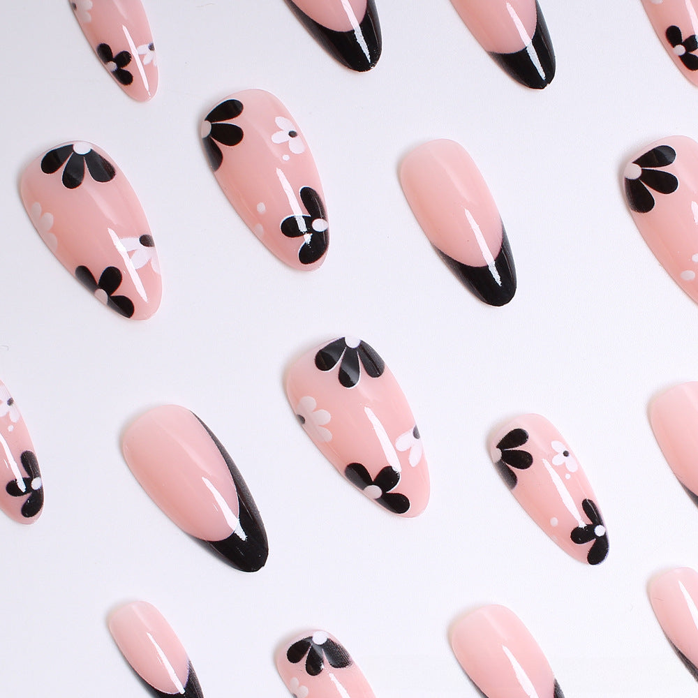 Wholesale 24 Pieces/box Press-on Nails Kits Nail Stickers ACC-NS-XingNai027