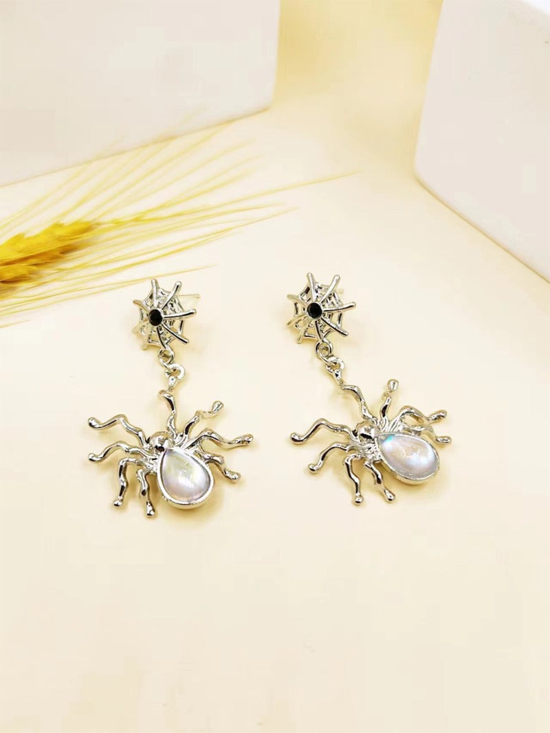 Wholesale Halloween Spider Dangle Earrings ACC-ES-JiuW003