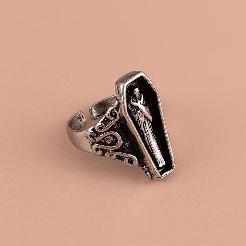 Wholesale Punk Alloy Adjustable Men Rings ACC-RS-NaiHong001