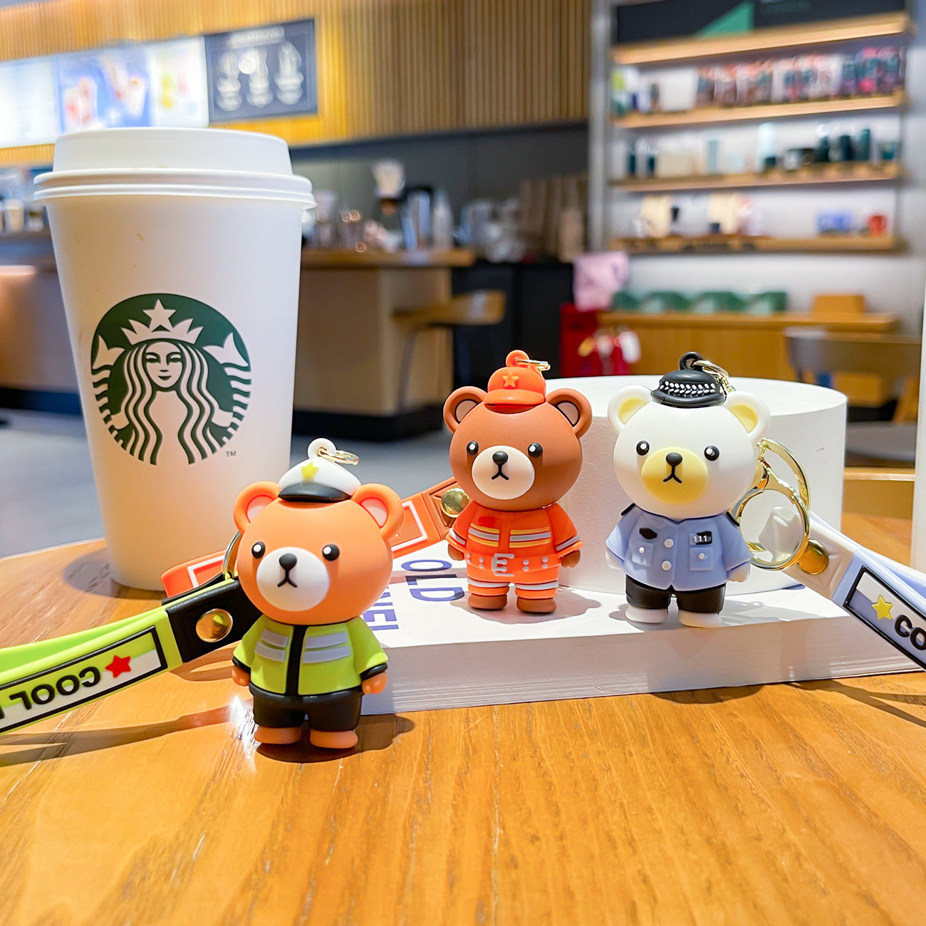 Wholesale Cartoon Cute PVC Soft Keychain ACC-KC-ZhiWu005