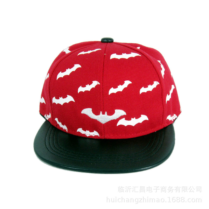 Wholesale Bat Print Kids Hat Baseball Cap ACC-KH-Huic003