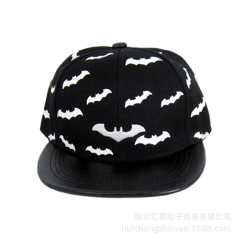 Wholesale Bat Print Kids Hat Baseball Cap ACC-KH-Huic003