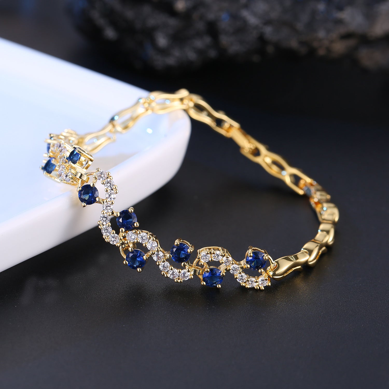 Wholesale diamond bracelet shiny zircon bracelet
