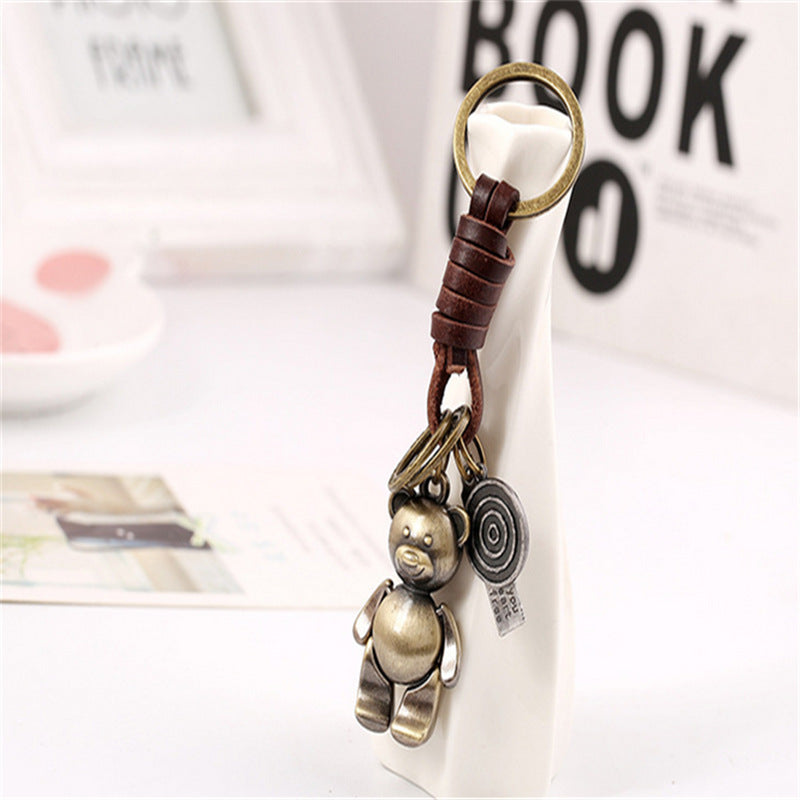 Wholesale  Alloy Cartoon Bear Keychain