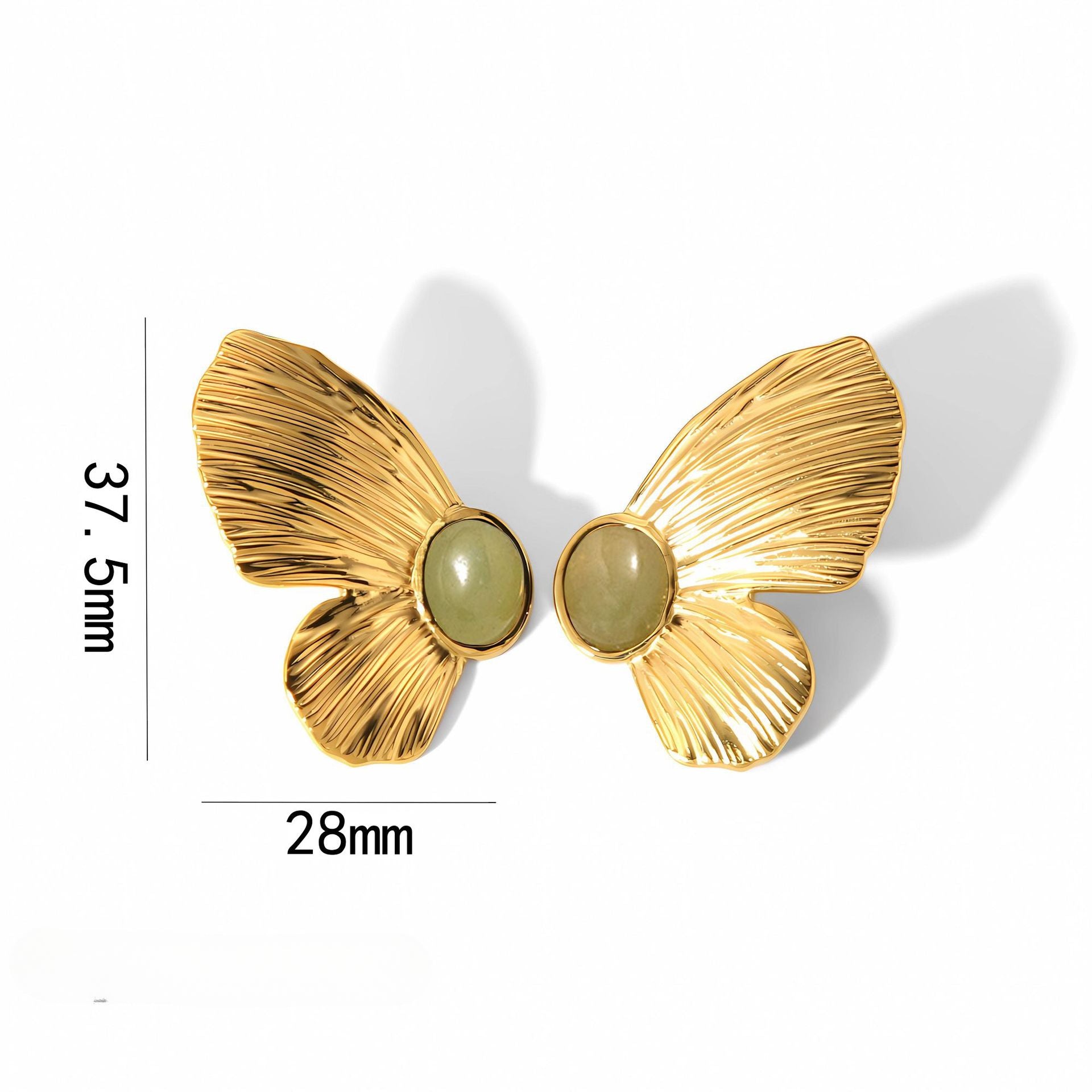 Wholesale 18K Gold Stainless Steel Earrings ACC-ES-LiQuan006