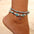 Wholesale Beach Foot Clips Turtle Pendant Sea Star Pebble Beach Chain  Anklets