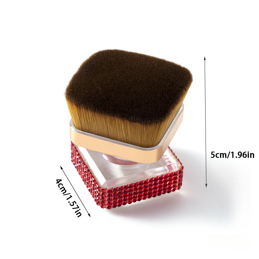 Wholesale Foundation Brush Travel Portable Blush Brush Rhinestone Makeup Brush ACC-MB-ZhiYa003