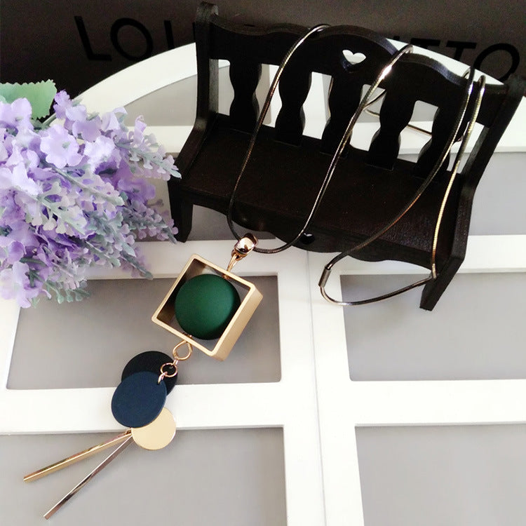 Wholesale Long tassel pearl necklace