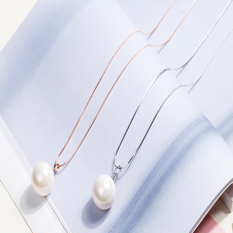 Wholesale  simple pendant pearl accessories