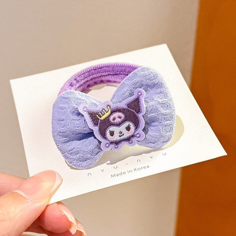 Wholesale Cute Cartoon Children's Hair Band Bow Hair Scrunchies ACCVIP-HS-Yint005