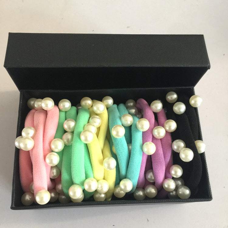 Wholesale thick high elastic hair rope