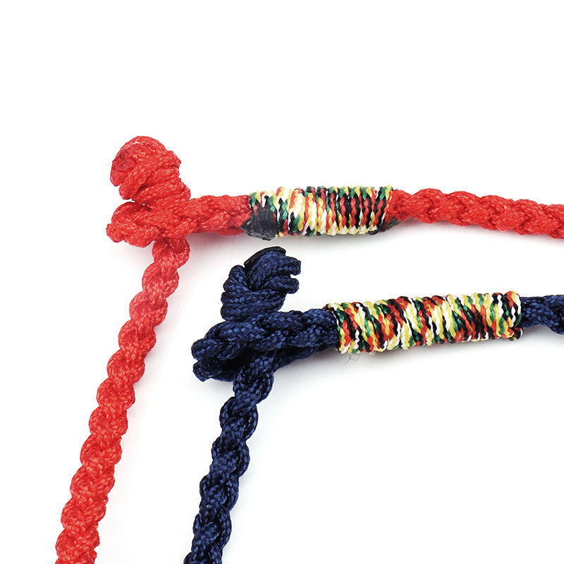 Wholesale hand-woven cotton blue bracelet