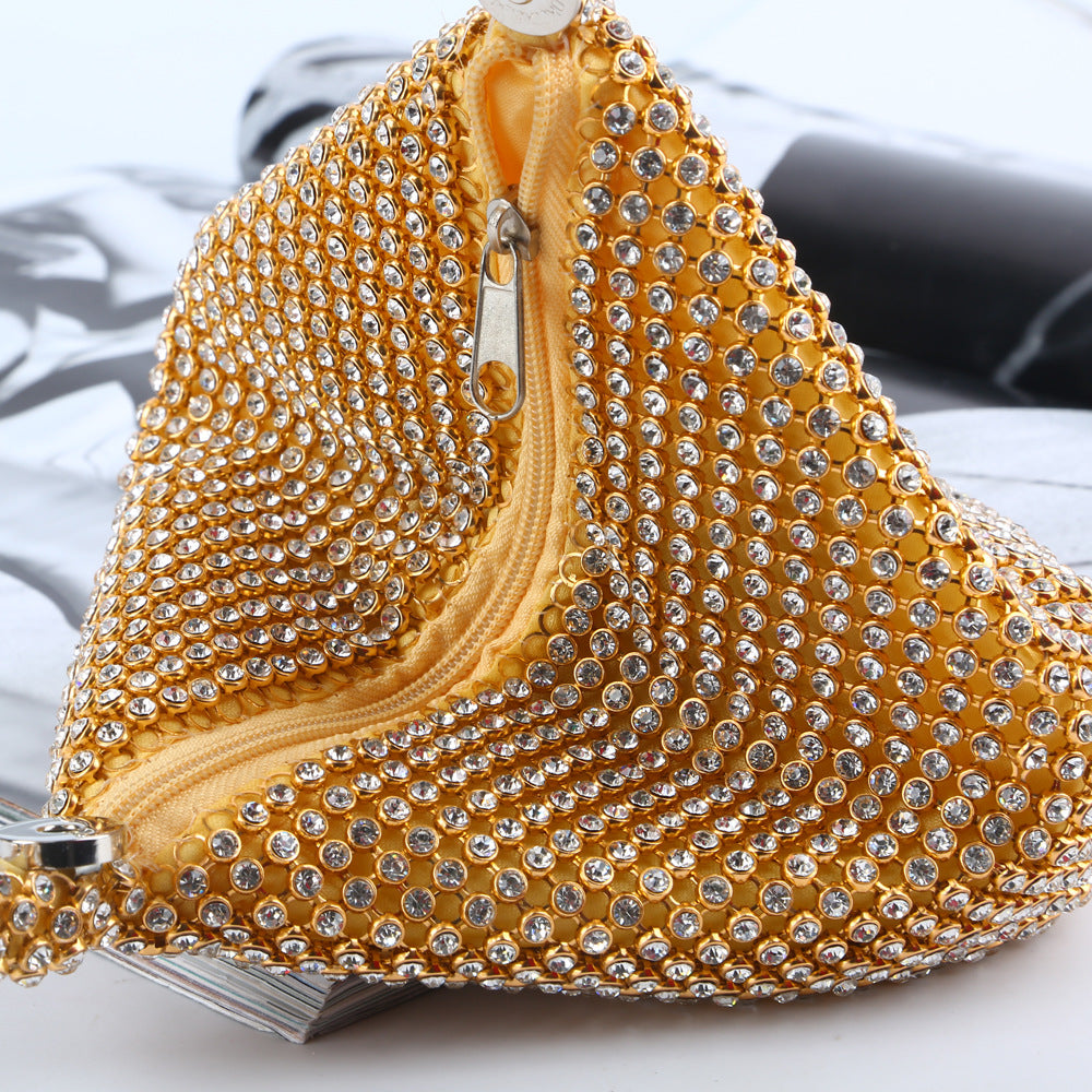 Wholesale Rhinestone Dinner Bag Hand Held Party Bag Handbag ACC-HB-LaiShi001