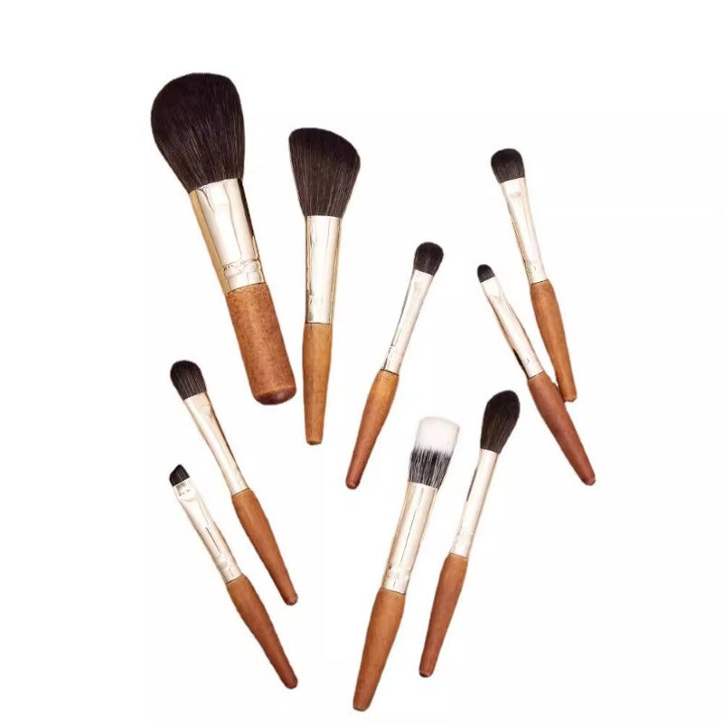 Wholesale 9pcs/set Cangzhou Soft Bristle Mini Makeup Brush Set ACC-MB-Feim004