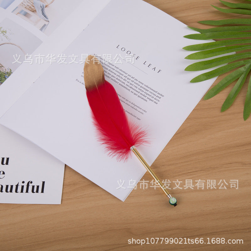 Wholesale Creative Spray Feather Pen Ballpoint pen