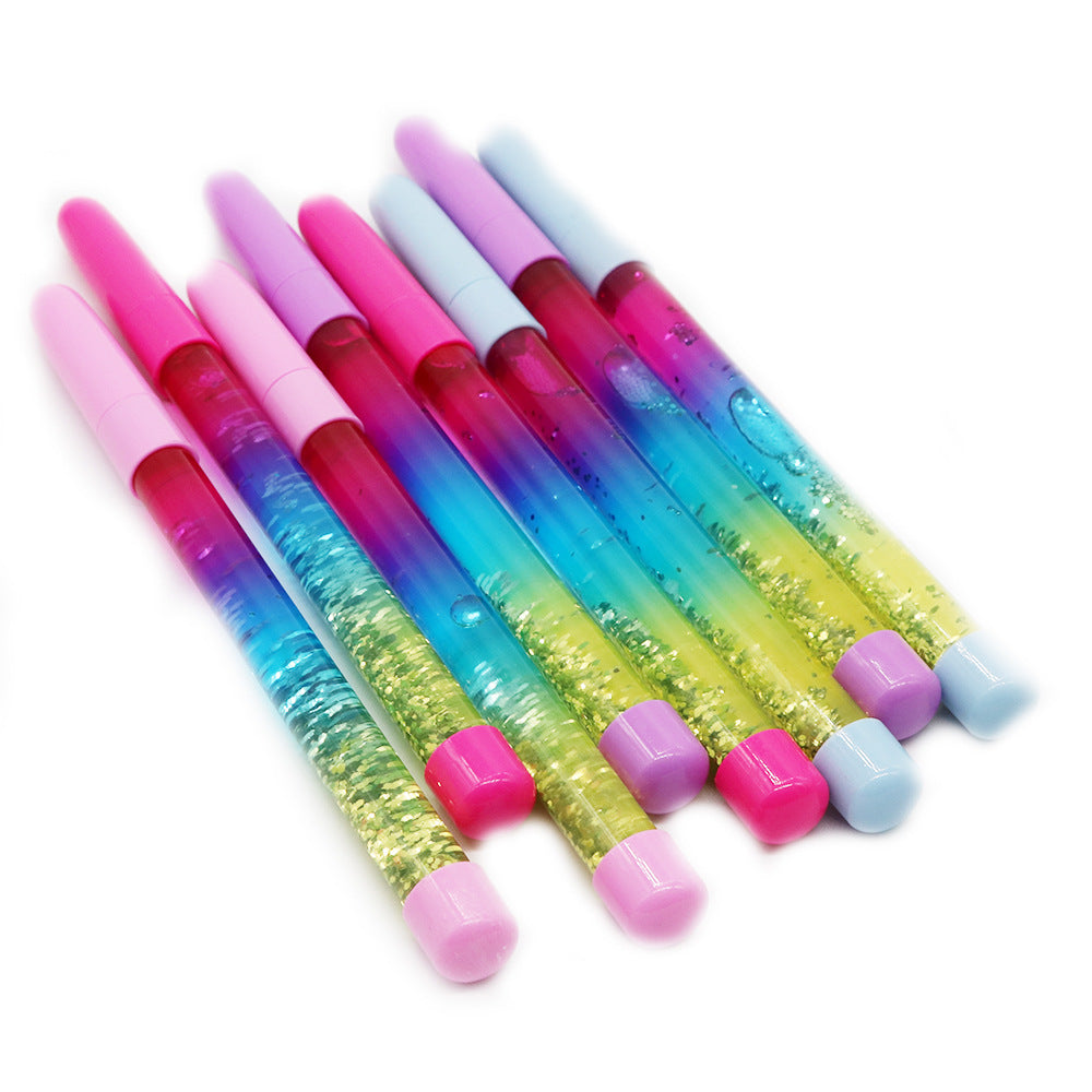 Wholesale  colorful quicksand pen ballpoint pen