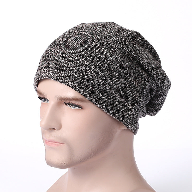 Wholesale Knitted Hat Warm Ear Protection Mixed Color Stripe Hat ACC-HT-RongZhao011