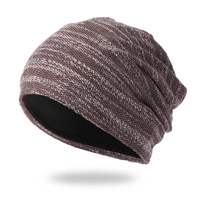 Wholesale Knitted Hat Warm Ear Protection Mixed Color Stripe Hat ACC-HT-RongZhao011