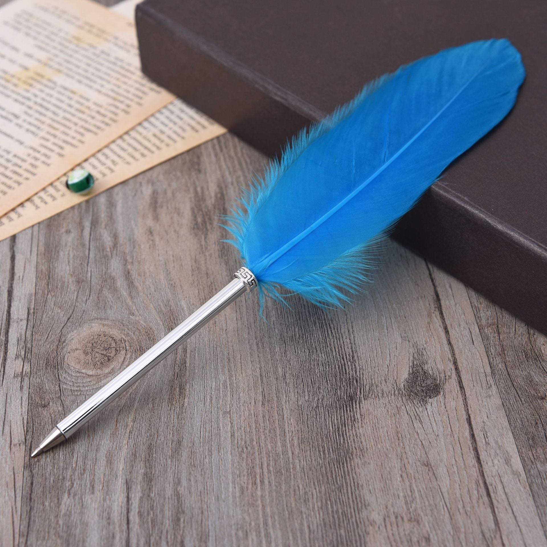 Wholesale Feather Neutral Pens Ballpoint Pen