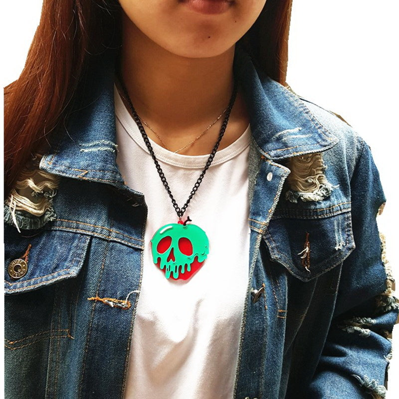 Wholesale Women S  y Rotten Acrylic Pendant Necklace Fashion Jewelry Party Gift